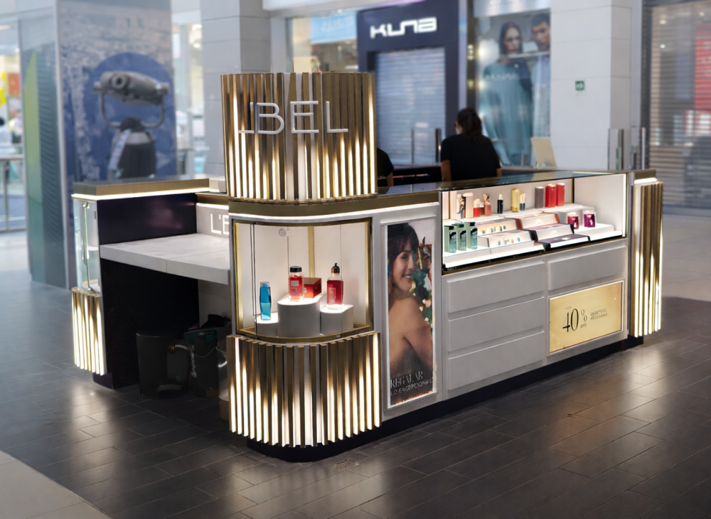 Módulo Isla L´BEL CC Produccion y Diseño Ejecutivo